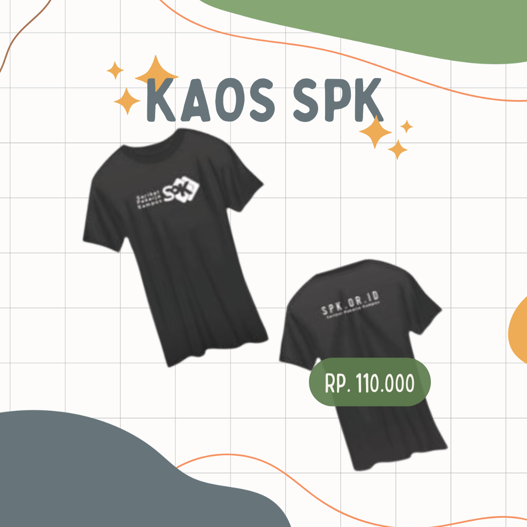 Kaos Official Serikat Pekerja Kampus (S,M,L)
