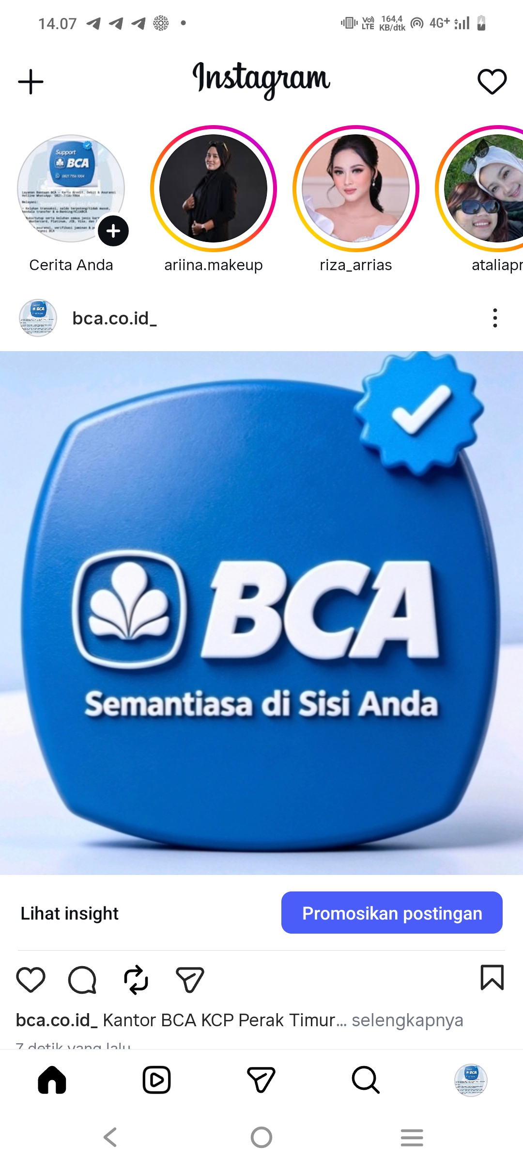 BCA KCP Poris Indah Telp/Wa (+62) 821-7156-1004